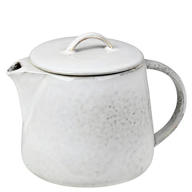 Broste Copenhagen Nordic Sand Teekanne, Steinzeug, 11,6cm, Creme im Sale